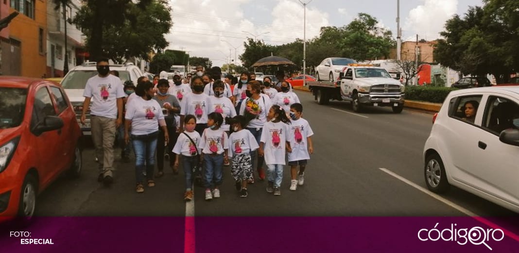 Familia de ciclista recordó su primer aniversario luctuoso con caminata