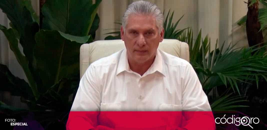 Díaz-Canel acusa a EU de querer provocar "estallidos sociales" en Cuba