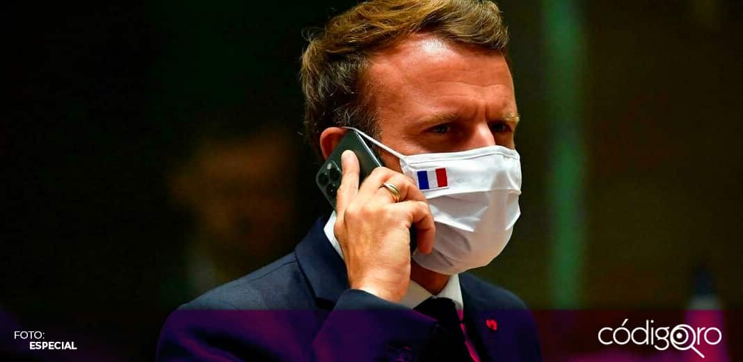 Presidente de Francia, Emmanuel Macron, cambia de celular ante espionaje de Pegasus