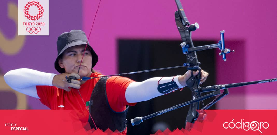 Alejandra Valencia logra pasar a cuartos de final en tiro con arco