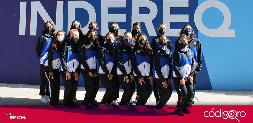 Destacan queretanas en natación artística
