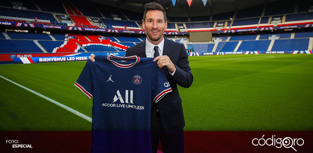 Lionel Messi firma contrato con el Paris Saint-Germain hasta 2023