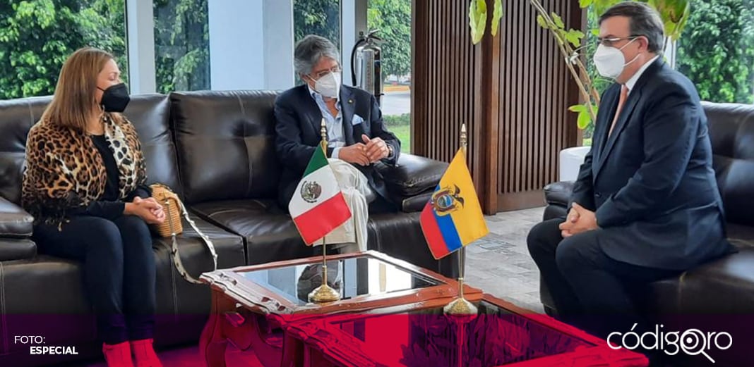 Presidente de Ecuador visita México para proponer tratado de libre comercio