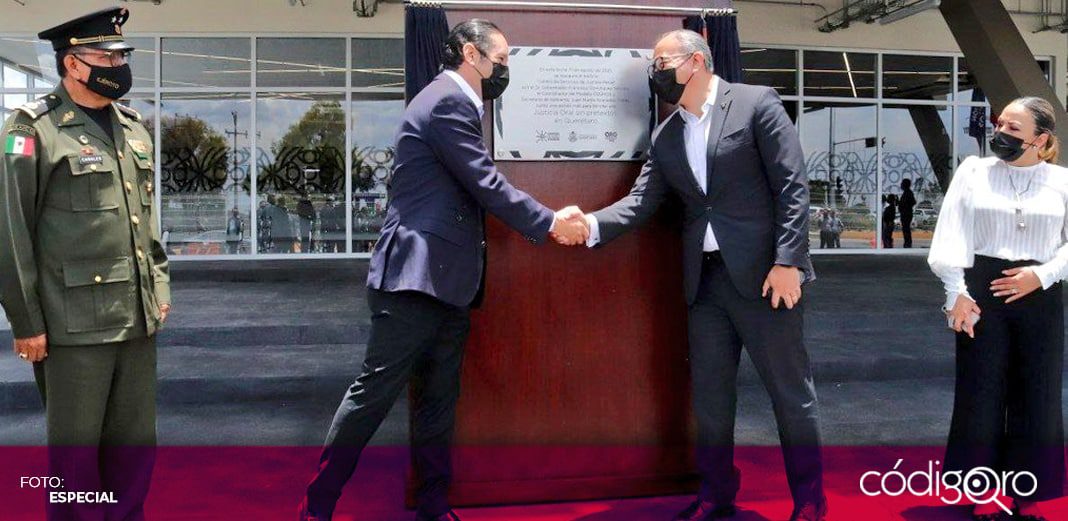 FDS encabeza inauguración del Centro de Servicios de Justicia Penal del estado de Querétaro