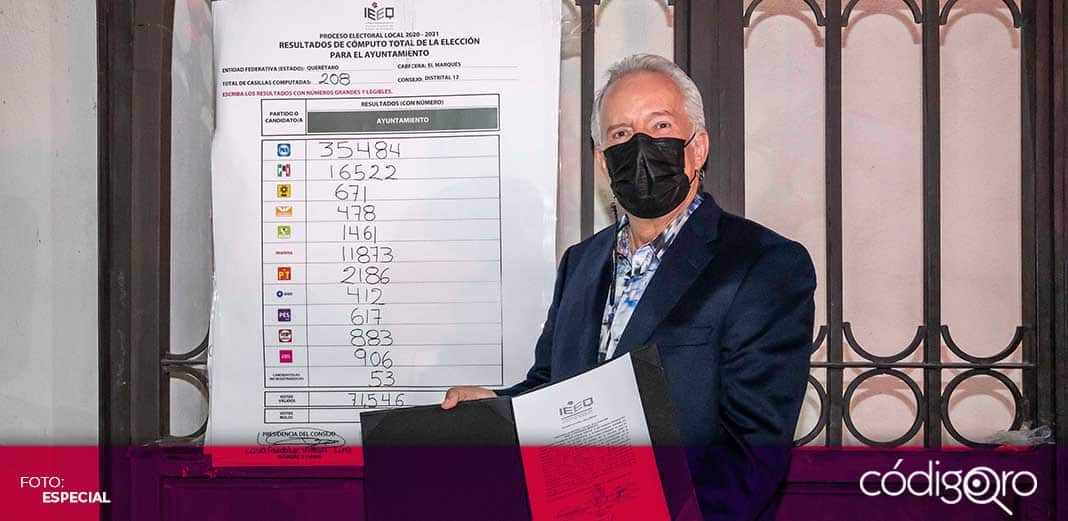 TEEQ ratifica triunfo de Enrique Vega en El Marqués