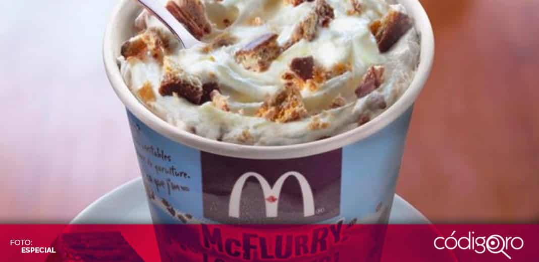 Nutricionista filtra lista de ingredientes de famoso helado de McDonald’s