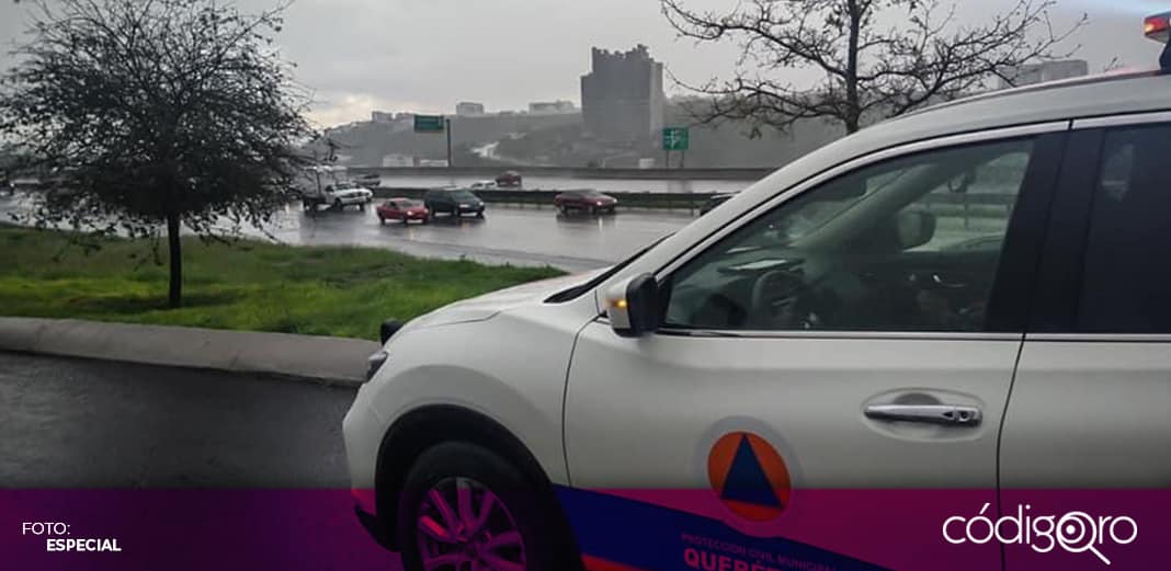 Zona surponiente de la capital, con la mayor precipitación este miércoles