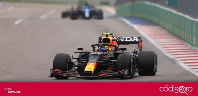 Checo Gran Premio de Rusia 2021 El piloto mexicano de Red Bull, Sergio