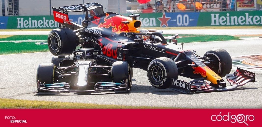 Choque entre Hamilton y Verstappen marca victoria de Ricciardo en Italia