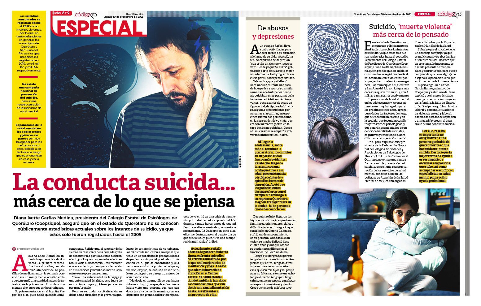 La conducta suicida… más cerca de lo que se piensa