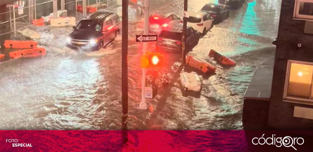 Lluvias por ciclón postropical Ida dejan a Nueva York bajo el agua