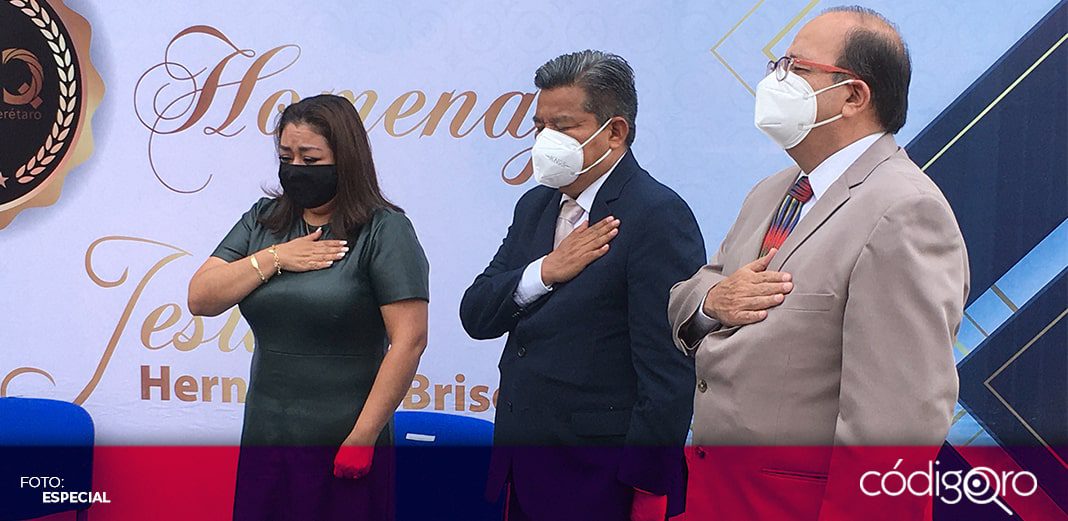 Rinden homenaje Jesús Hernández Briseño