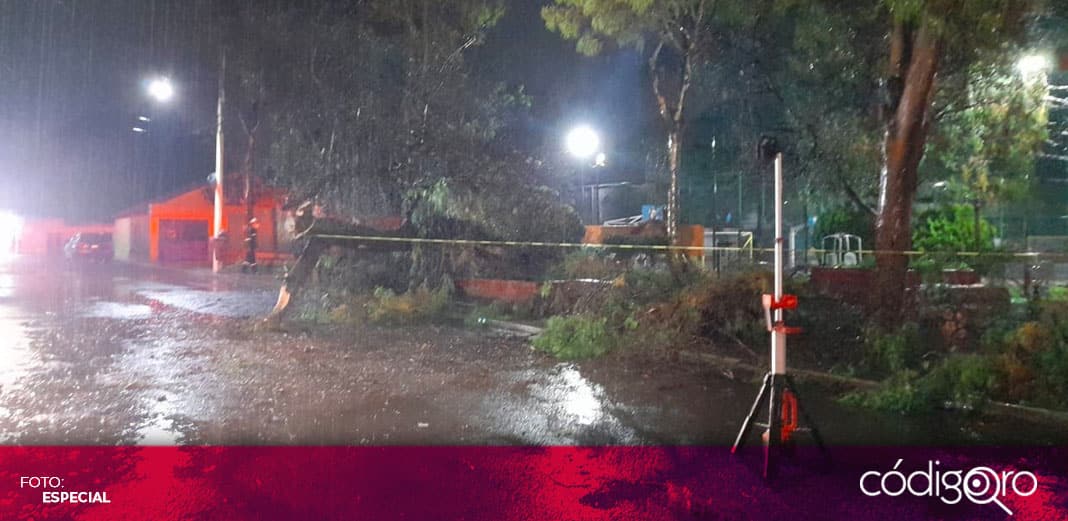 Protección Civil reporta saldo blanco tras lluvia del martes