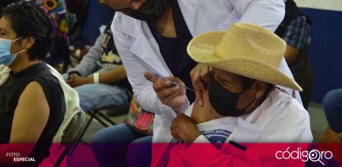 Aproximadamente, 25% de la población del estado de Querétaro ya cuenta con 2 dosis de la vacuna contra COVID-19. Foto: Especial