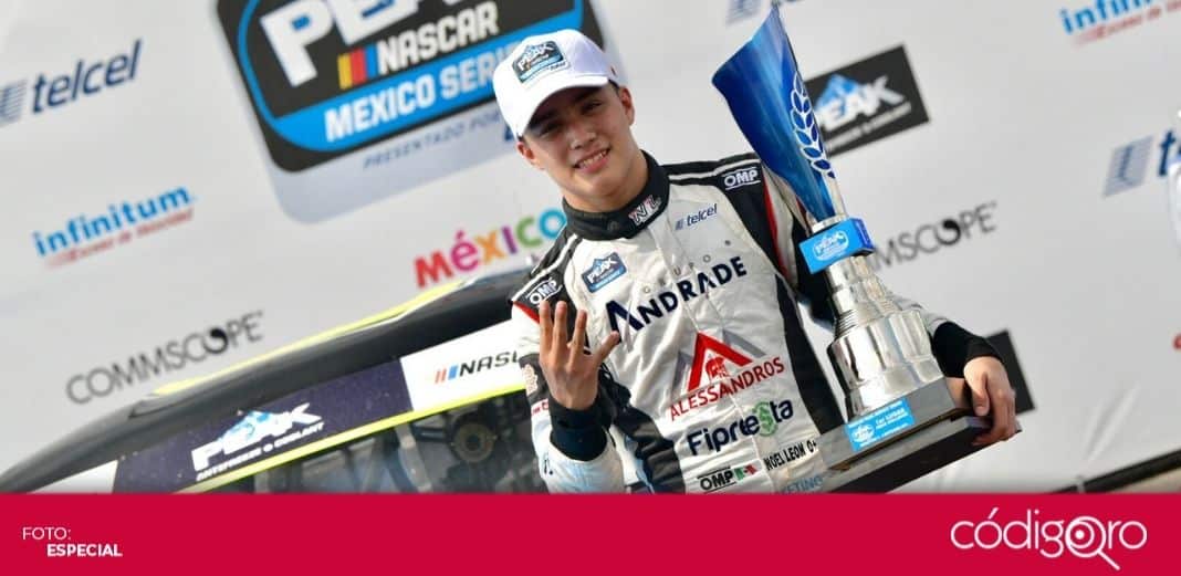 Noel León reafirma su liderato en Nascar Challenge en Querétaro