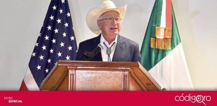 Nuevo embajador de Estados Unidos en Mexico Ken Salazar, nuevo embajador de Estados Unidos en México, llegó a la Ciudad de México. Foto: Especial
