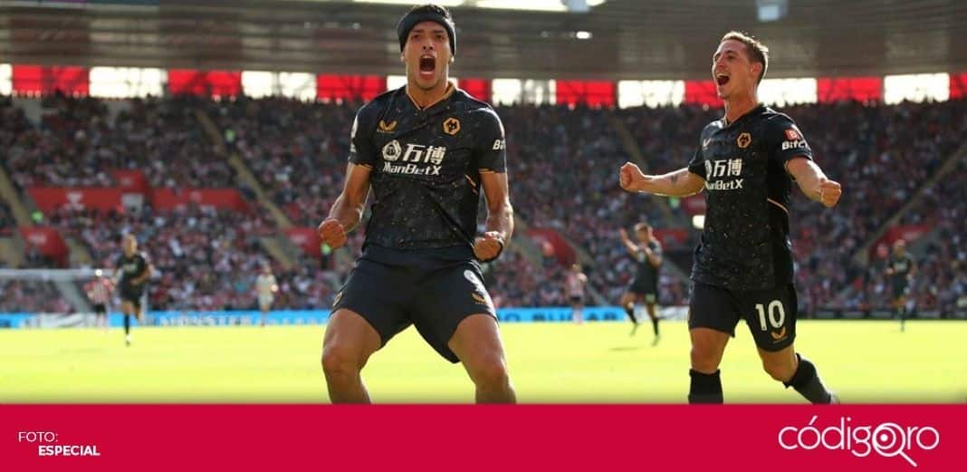 Raúl Jiménez anota su primer gol tras haber sufrido fractura de cráneo