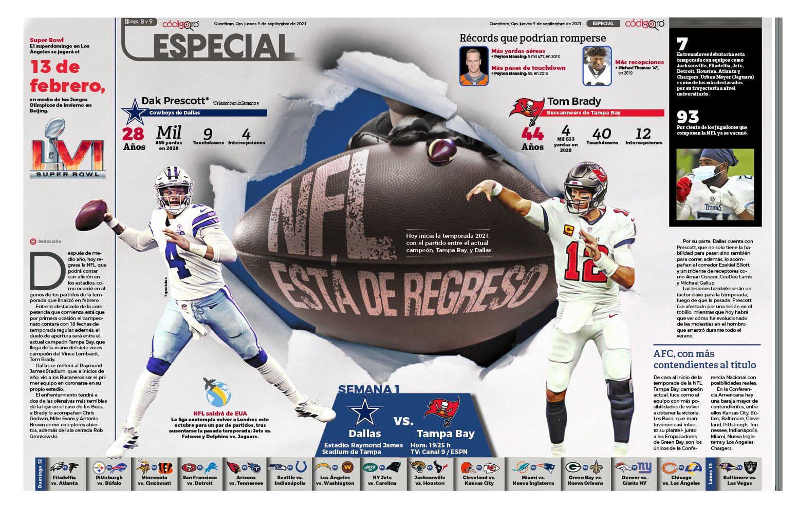NFL está de regreso