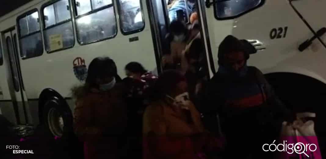 Concesionarios de transporte público apoyan con traslados tras lluvia en SJR