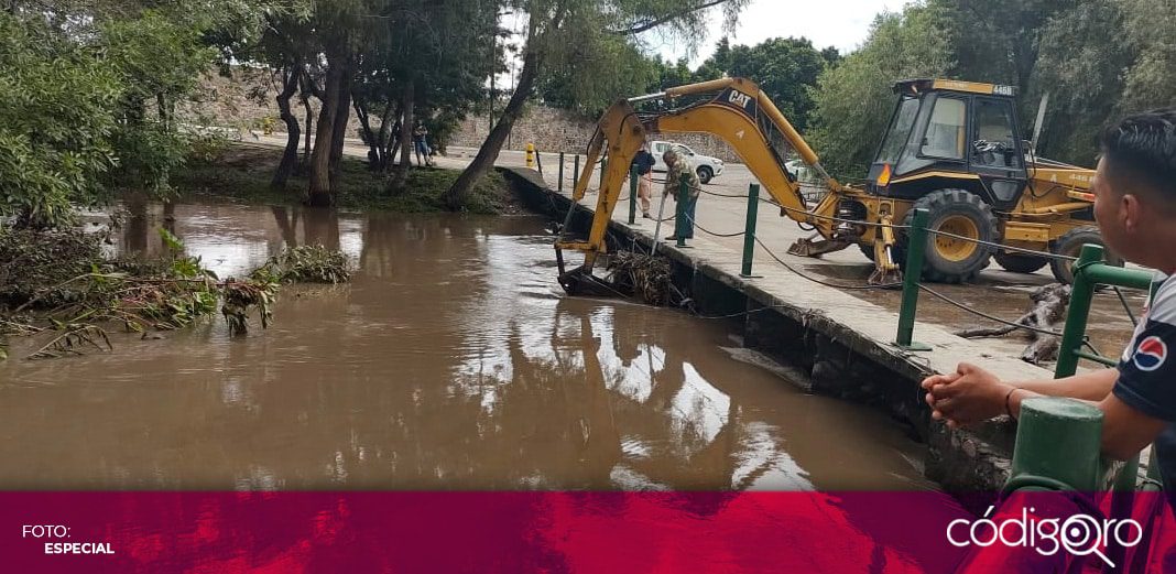 En naranja, semáforo de riesgo por lluvias ante descenso en caudal del Río San Juan