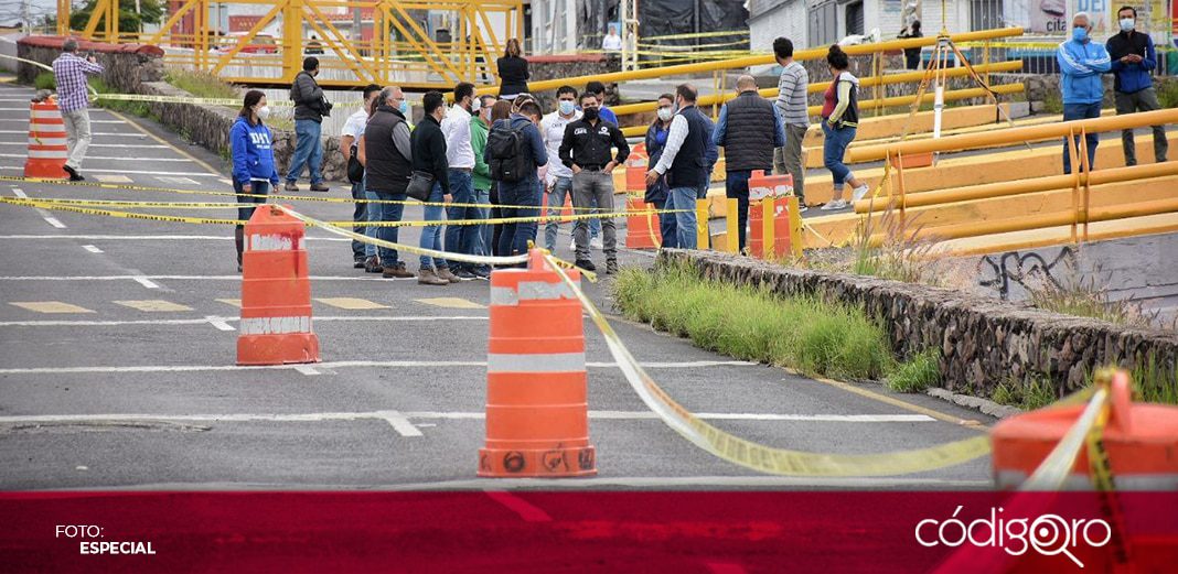 Colegio de Ingenieros Civiles inspecciona socavón en Candiles