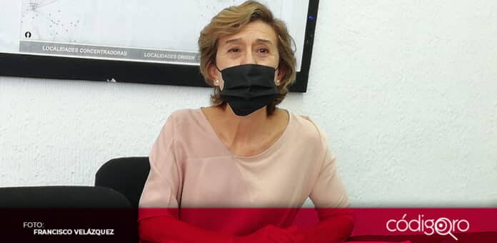 Rocío Peniche Vera, delegada de la Secretaria de Bienestar, descartó la destitución del titular del RAN en el estado de Querétaro. Foto: Francisco Velázquez