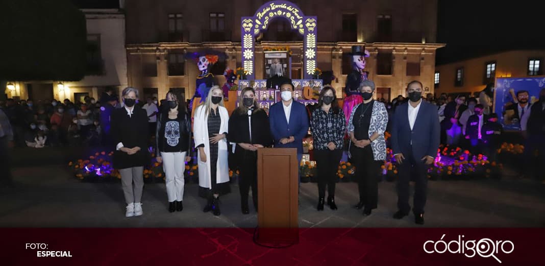 Comienzan eventos con motivo del Día de Muertos en la ciudad de Querétaro
