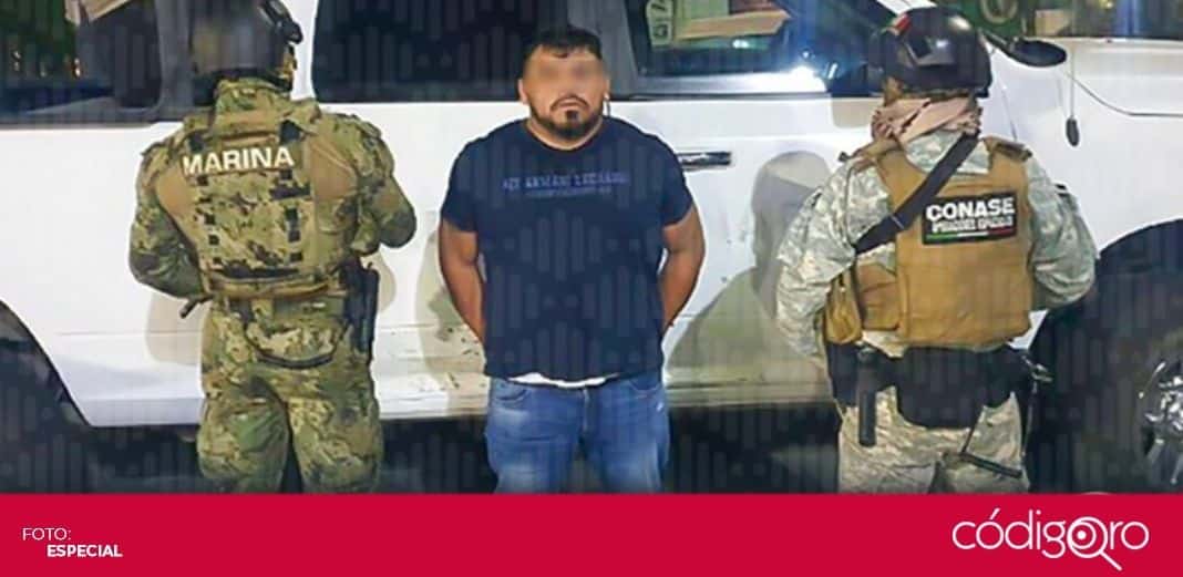 Detienen a “El Rex”, líder de un grupo delictivo con presencia en Querétaro e Hidalgo