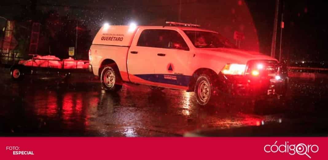 Se presentaron lluvias torrenciales en los 18 municipios de Querétaro: CEPCQ