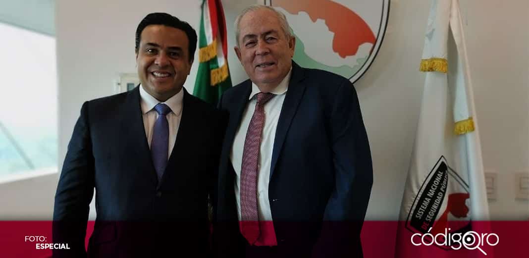 Nava se reúne con secretario ejecutivo del Sistema Nacional de Seguridad Pública