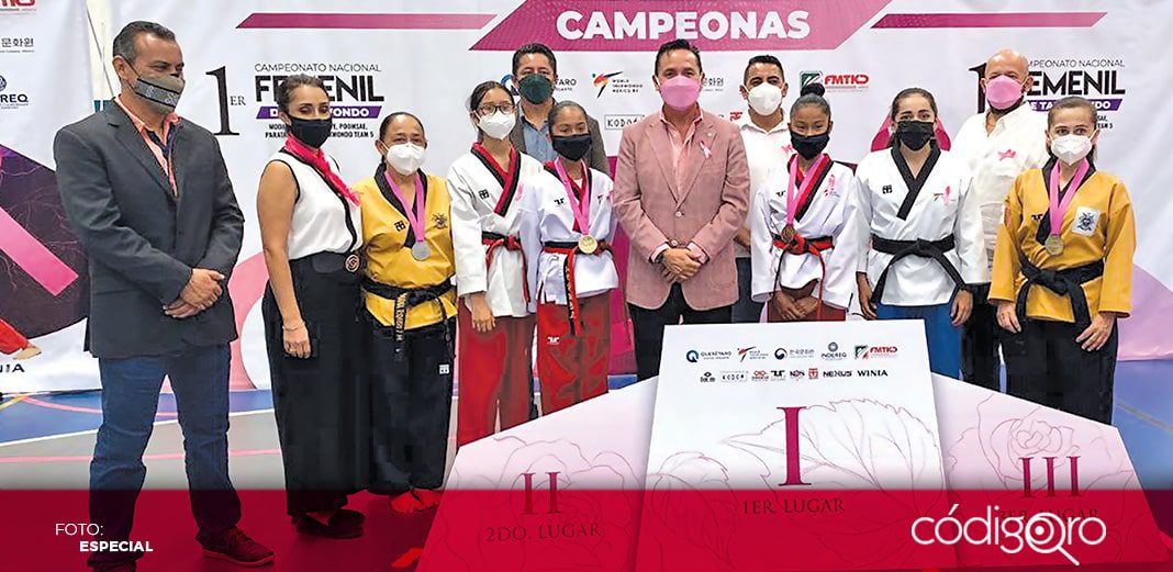 Queretanas obtienen medallas en campeonato femenil