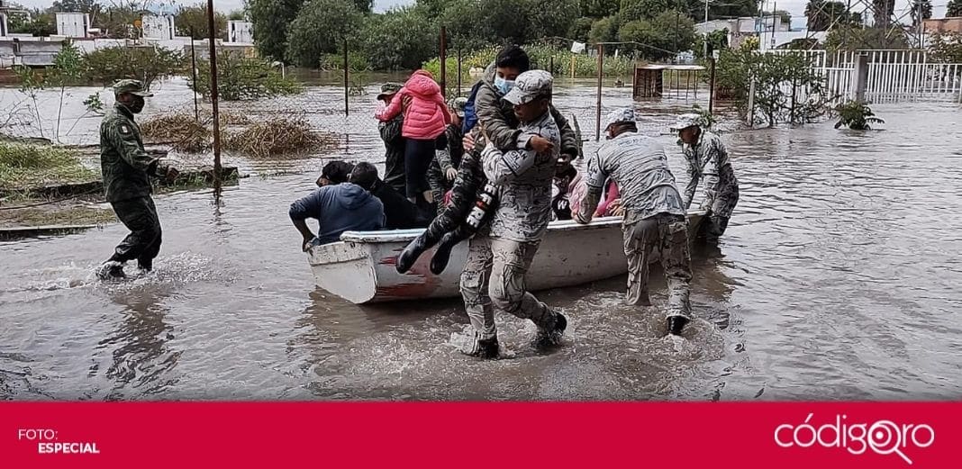 Urgen a habitantes de 20 colonias de San Juan del Río a evacuar zona de riesgo