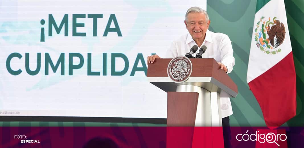 ¡Meta cumplida! se vacunó contra Covid-19 a todos los mayores de 18 años: AMLO