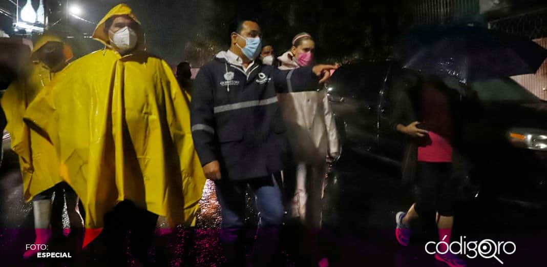 Supervisa Luis Nava acciones y apoyos por lluvias