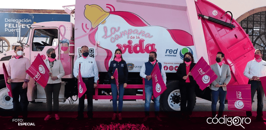 Red ambiental y Servicios Públicos Municipales inician a la 8va. Campaña Rosa contra el Cáncer de Mama