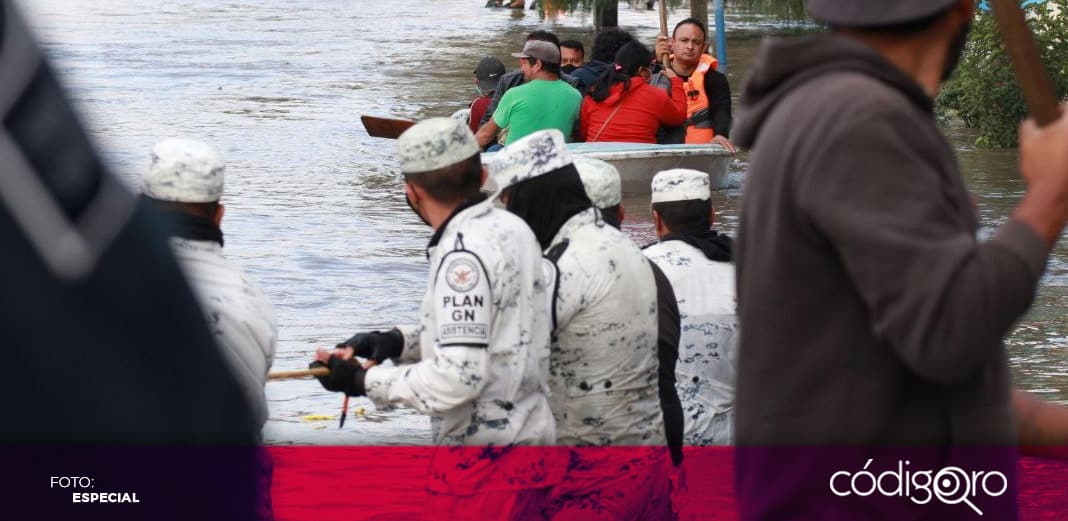 Colonias aledañas al Río San Juan con afectaciones por lluvia