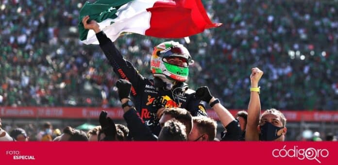 El piloto mexicano de Red Bull, Sergio 