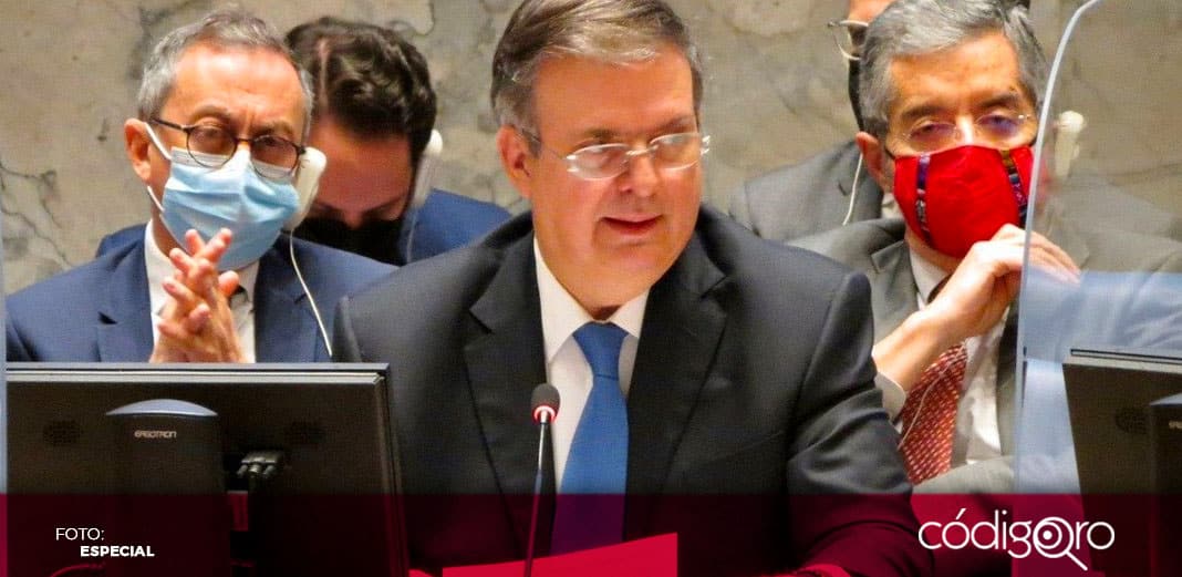 Insuficiente esfuerzo de ONU en contra de tráfico ilegal de armas: Ebrard