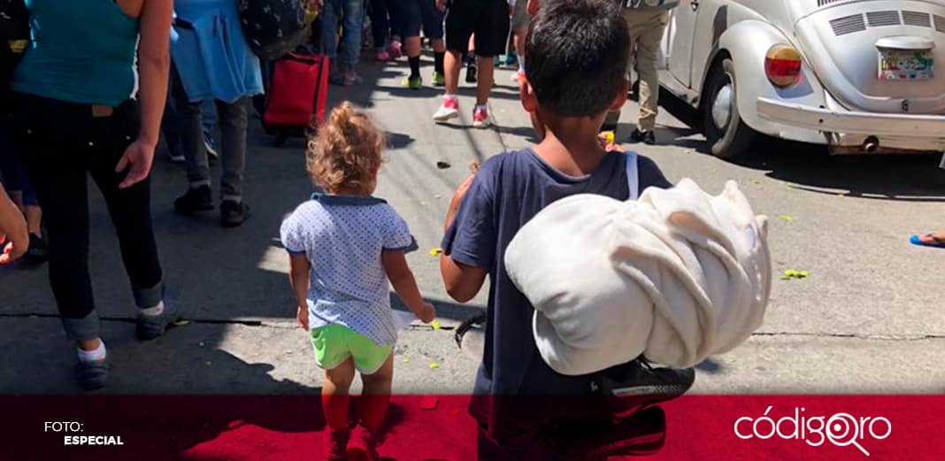 En 2020 más de 11 mil niños migrantes transitaron solos por la entidad