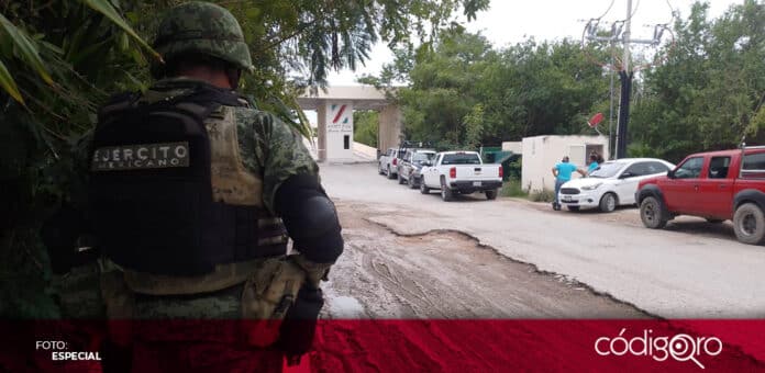 Un tiroteo entre presuntos narcomenudistas dejó 2 muertos en Puerto Morelos, Quintana Roo. Foto: Especial