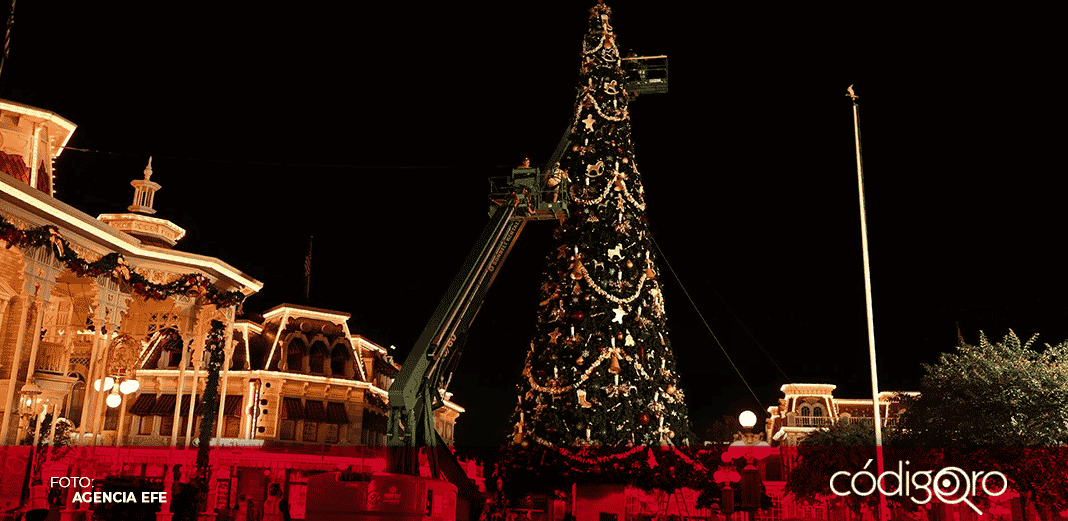 Disney World se adelanta y  comienza su Navidad en noviembre