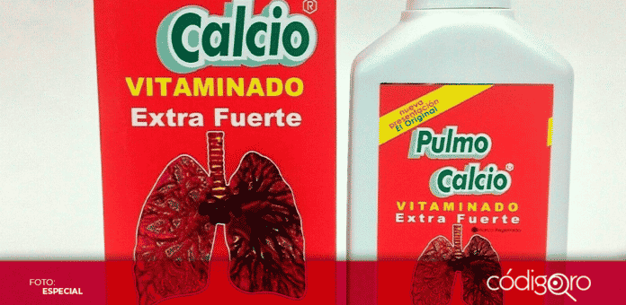 COFEPRIS detectó que el producto “Pulmo Calcio” en presentación ampolletas, microbotellas y jarabe carece de registro sanitario y se le atribuyen propiedades terapéuticas