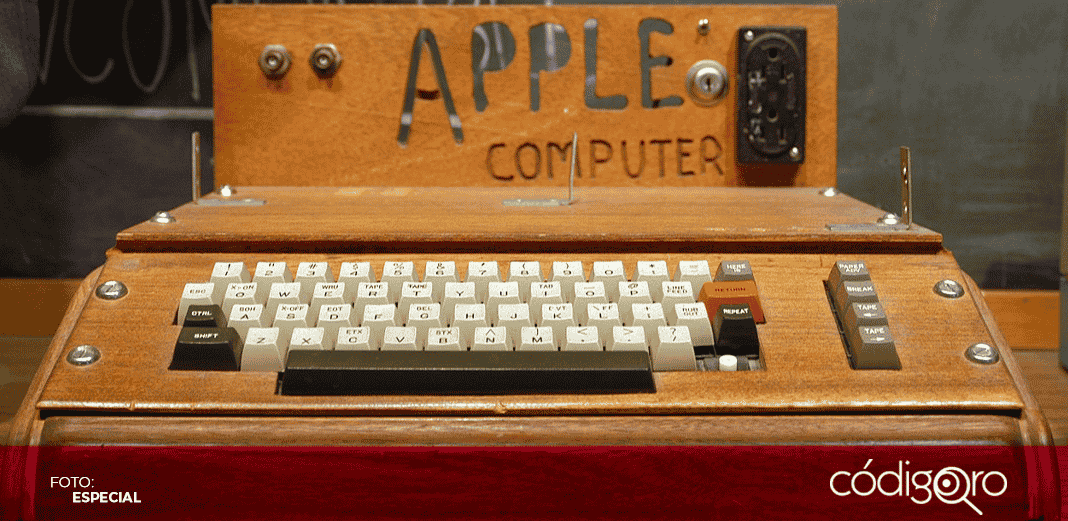 El Apple-1, construido a mano por Steve Jobs, estará en subasta