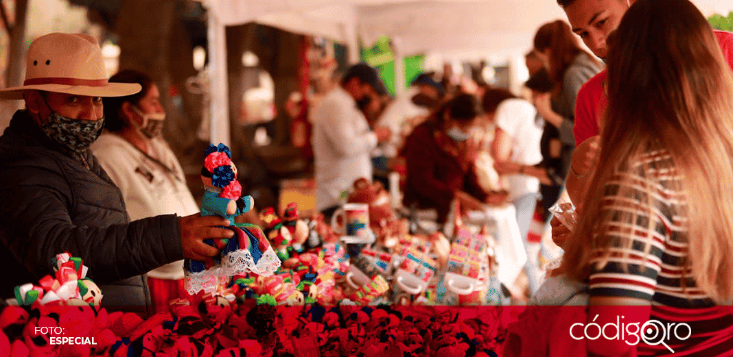Por la reactivación de la economía, reinician las Ferias Artesanales en el Jardín Guerrero