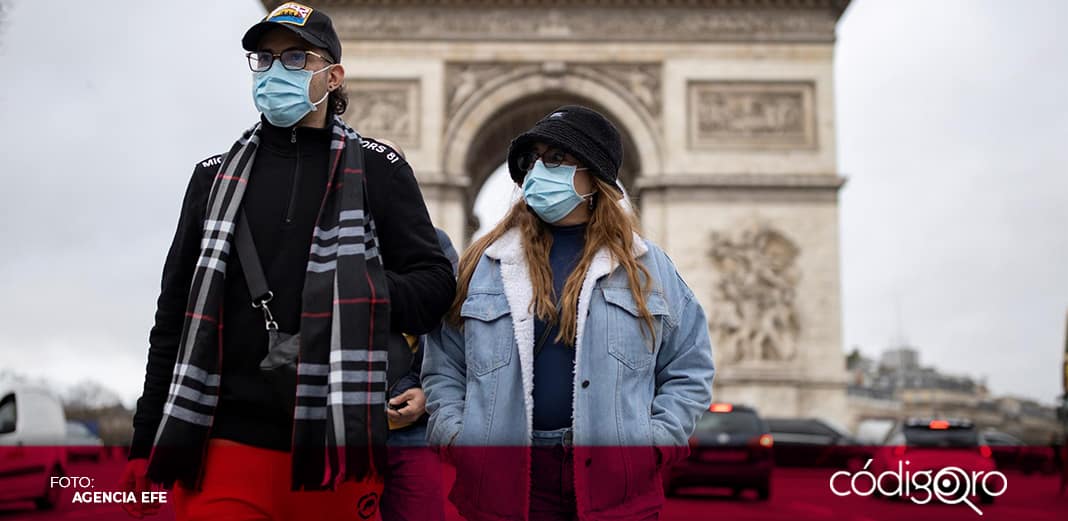 Francia reporta más de 200 mil contagios de COVID-19 en un solo día