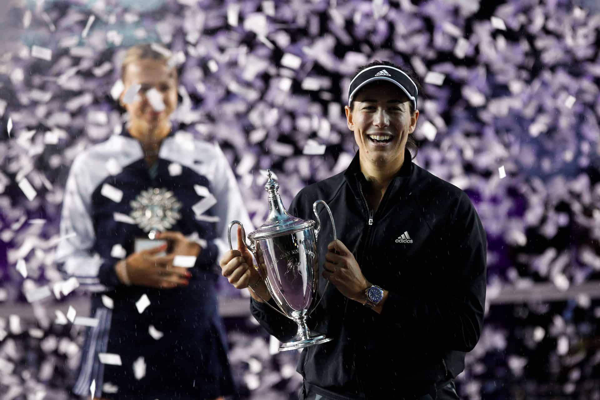 Garbiñe se convirtió la madrugada del 18 de noviembre en la primera española en ganar el máster de tenis