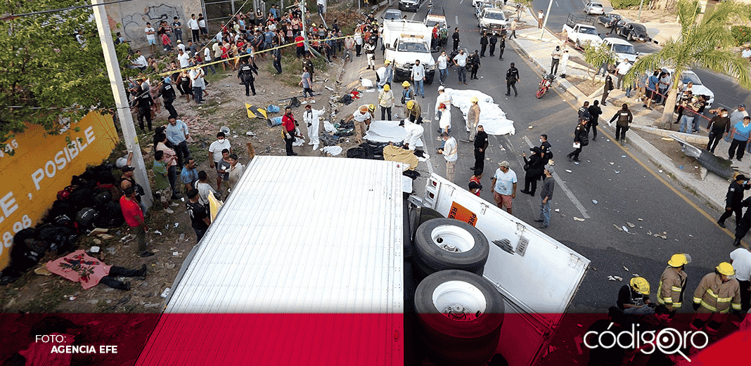 Guatemala lamenta accidente en México en el cual murieron 49 migrantes