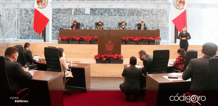 En Sesión Extraordinaria de Pleno, la LX Legislatura de Querétaro, aprobó el paquete fiscal 2022 que representa más de 45 mil millones de pesos