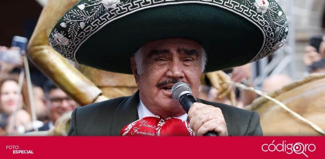 López Obrador lamenta la muerte de Vicente Fernández