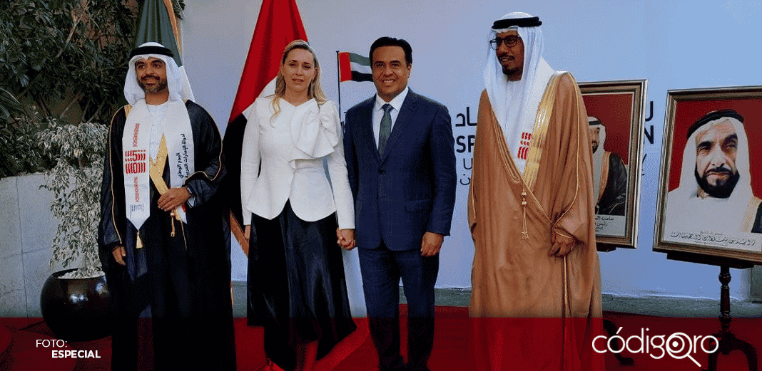 Acude Luis Nava a la conmemoración del 50mo. Día Nacional de los Emiratos Árabes